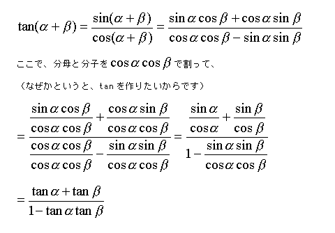 定理 tan 加法